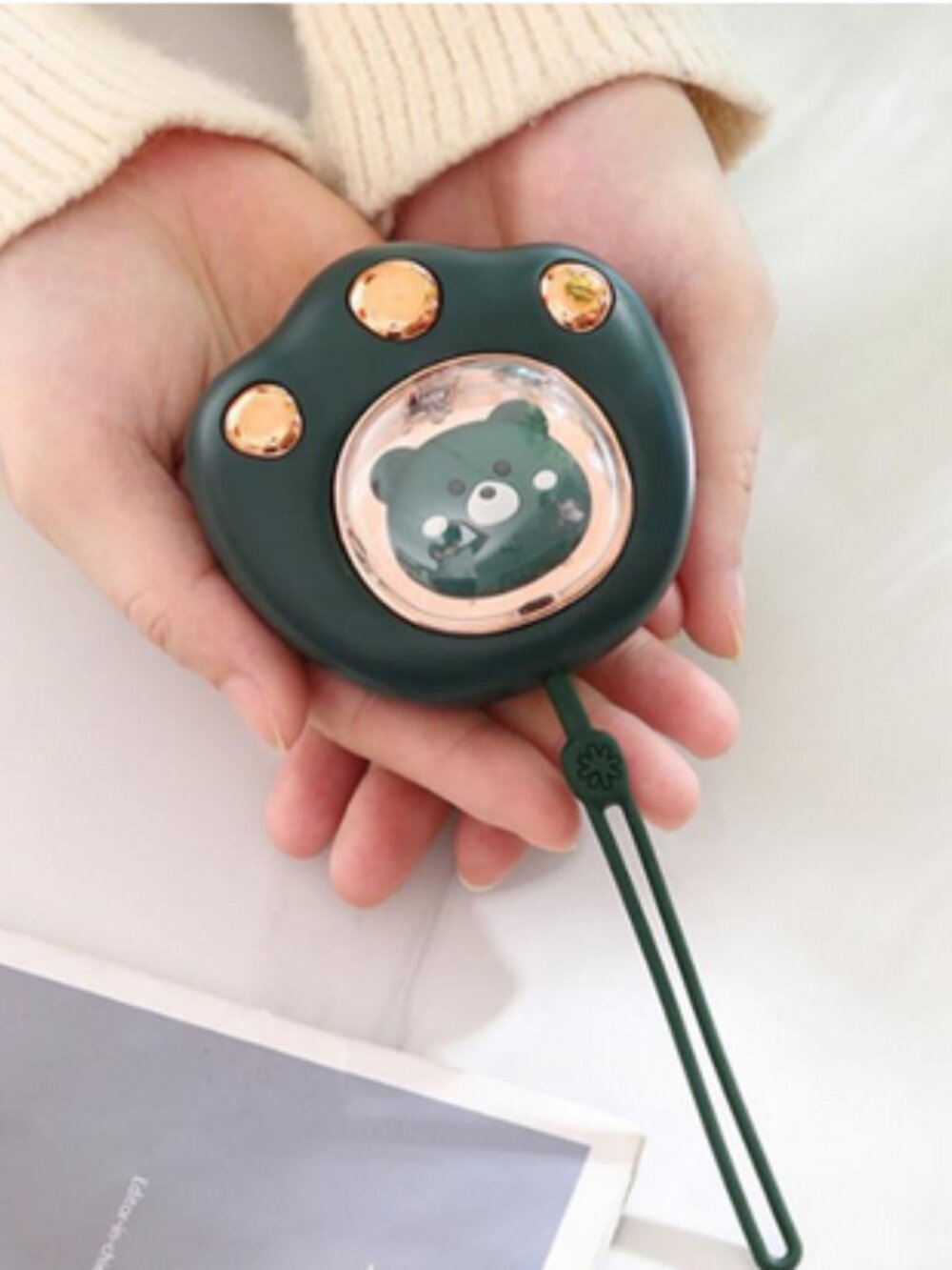 Cat Claw hand warmer with USB charger 2 Speed NEW in Box - Picture 6 of 10